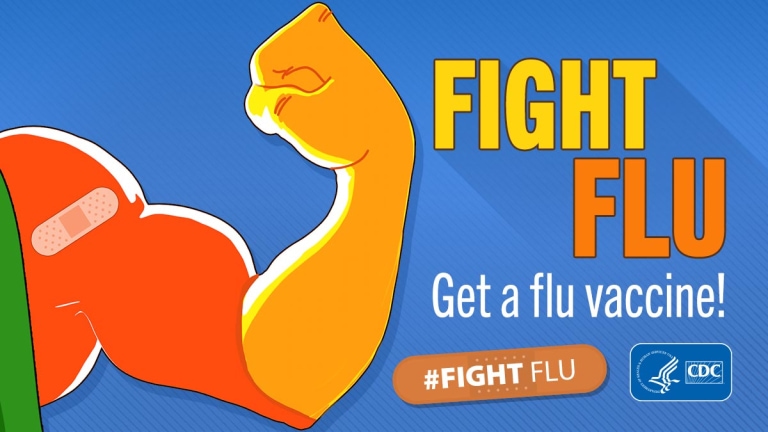 Fight Flu: Get a Vaccine!