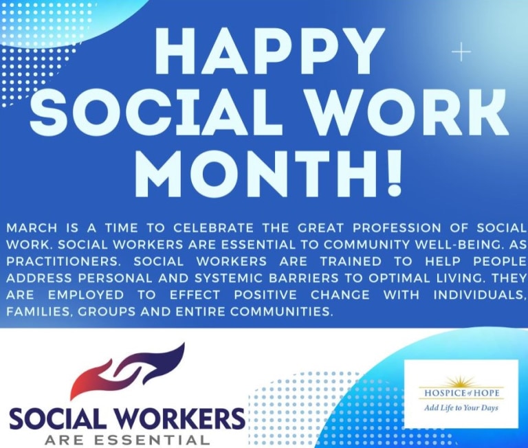 March is National Social Work Month!